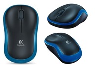 Bezdrôtová myš LOGITECH M185, modrá