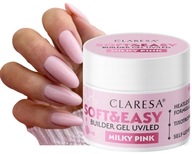 CLARESA SOFT&EASY MILKY PINK BUILDER GEL