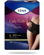 Tena Lady Pants Plus Noir absorpčné nohavičky, veľkosť L, 8 ks