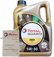 OLEJ Total Quartz INEO ECS 5W30 5L + ZDARMA