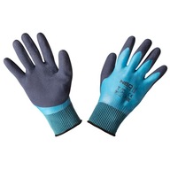 Pracovné rukavice, latexom potiahnutý polyester (2 hm