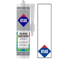 ATLAS SILIKÓN SANITÁRNY SILTON BIELY 001 280ml