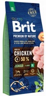 Brit Premium By Nature Junior XL 15kg kura