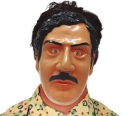 SUPER maska ​​Pablo Escobar PVC 2587BZ kolumbijský mafián kolumbijský