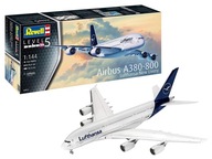 MODEL NA ZLEPENIE A NAMAĽOVANIE LIETADLA AIRBUS A380 V MIERIKE 1:144