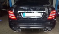 MERCEDES W204 C63 AMG C250 C180 C300 C350 difúzor