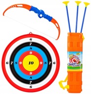 Veľký luk pre deti Toy Safe Arrows Shield Shooting Set