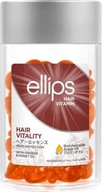 Ellips Hair Vitamin Vitality Ženšenový medový olej vlasové kapsuly 50 ks