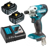 Makita skrutkovač rázový uťahovák 155NM 2x5Ah BL1850 DC18RC DTD156Z