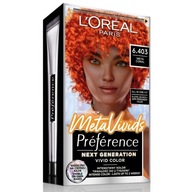 FARBA L'OREAL PREFERENCE 6.403 META CORAL