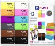 Staedtler Fimo PLASTIC PASS 12 NEONových farieb