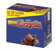 Mini Grześki v čokoláde - 20 kusov v 400 g krabici