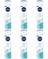 Nivea Fresh Antiperspirant Spray Women 6x150ML