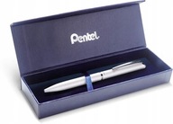 Pentel EnerGel BL2007 guľôčkové pero modré - strieborné puzdro