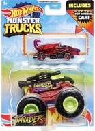 Tank Truck INVADER Hot Wheels 1:64 Monster Trucks