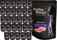 Dolina Noteci Prémiové mokré krmivo pre mačky RABBIT DISH 30x85g BEZ ZRNÍN