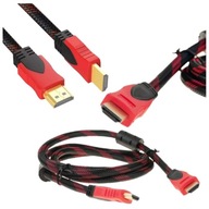 HDMI KÁBEL FULL HD 4K 3D VYSOKORYCHLOSTNÝ KÁBEL 1,5M