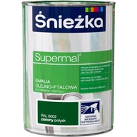 ŚNIEŻKA SUPERMAL GREEN OLEJ ENAMEL 0,8l