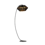 Lampa MALIA LP BLACK/GOLD stojaca stojaca lampa Black Black/Gold LE