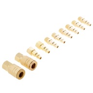 10ks Quick Air Line Connector 1/4'' Mu