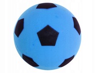 Mäkká FOAM FUTBALOVÁ Pena Fluo 20 cm Pre detské hry MODRÁ