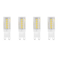 4x G9 LED ŽIAROVKA 5W 400lm 3000K TEPLÁ BIELA