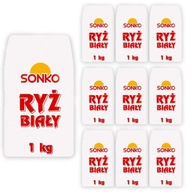 Sonko Biela ryža 1 kg x 10 kusov