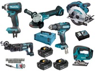 MAKITA COMBO SADA 6 NÁRADÍ 3x5,0AH 18V BL