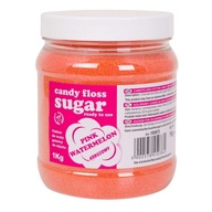 Farebný cukor na cukrovú vatu ružová príchuť ar
