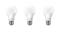 3 x E27 9W LED žiarovka, teplotný pohybový senzor, podkrovie