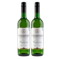 VENDOME CHARDONNAY nealkoholický nápoj z bieleho suchého vína 2 fľaše