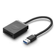 UGREEN ADAPTÉR NÁBOJ USB ČÍTAČKA PAMÄŤOVÝCH KARIET SD SDHC SDXC MICROSD KÁBEL 15CM