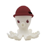 Mombella silikónové hryzátko Octopus Red