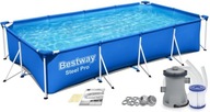 Regálový bazén 400x211x81 cm 7v1 Bestway 56424