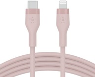 BELKIN USB Type-C - Lightning kábel 3 m ružový