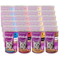 Whiskas Mix of Flavors Krmivo pre dospelé mačky 24x400g