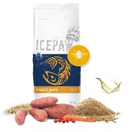 ICEPAW Insect čisté krmivo proti hmyzu pre psov 15 kg