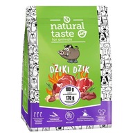 Natural Taste Dziki Dzik sušené krmivo 1 kg