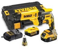 Skrutkovač na sadrokartón XR 18V ​​​​2x5,0AH DCF620P2K DEWALT