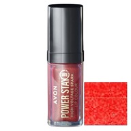 Avon Power Stay Shiny tekutý rúž - Scarlet Flame