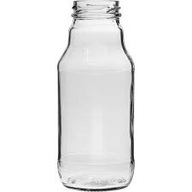Sklenená fľaša 330 ml s uzáverom fi43 - 10 kusov