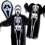 OUTFIT KOSTÝM HALLOWEEN DISPOSSIEM BONEBODY MASKA KRIČIACI