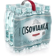 Cisowianka voda 0,5 l neperlivá (12)