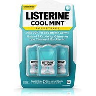 LISTERINE Cool Mint Osviežujúce listy 72ks USA