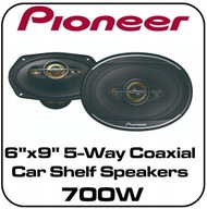 PIONEER TS-A6991F rozmer 6x9" 5-pásmové 700W reproduktory do auta