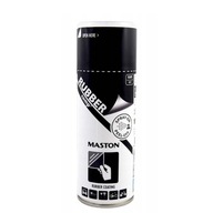 MASTON Guma v spreji 400ml - matná čierna