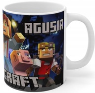 MINECRAFT hrnček s menom 330 ml Darček pre fanúšikov, dizajny na výber