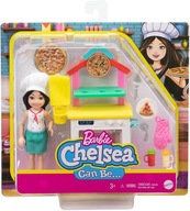 Barbie Chelsea KARIÉRA Set GTR88 /4 KUCHÁRKA + DOPLNKY