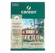 Canson Študentská akvarelová pastelová podložka A4 150g/m2