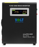 SINUS PRO 500 W 12/230V NÚDZOVÉ NAPÁJANIE VOLT +GR